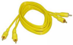 AIV Cinchkabel 2-Kanal Stereo - 0,8 m - gelb - 630187