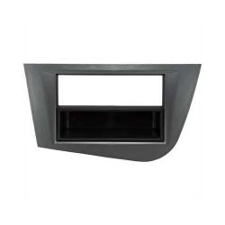 Einbaurahmen f�r DIN Autoradio in Seat Leon (champagner)