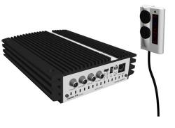 i-sotec i-soamp Medialink - 4/2-Kanal Endstufe mit 280 Watt (RMS: 280 Watt), MP3 f�r OEM-Soundsystem