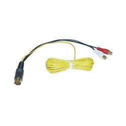 Vorverst�rkeradapter Line-Out Adapter (DIN auf 2x Cinch) Blaupunkt / Grundig / Philips
