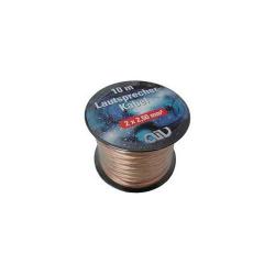 Lautsprecherkabel AIV Mini-Spule 2x2,50 mm� 10 m OFC-Cu transparent