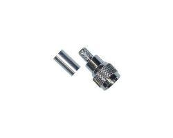 MINI-UHF - Stecker /crimp Typ (RG58)