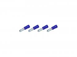 AIV 530773 Rundstecker - blau - 1,5 / 2,5 qmm - 4 St�ck