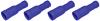 AIV 530762 Rundsteckh�lsen - blau - 1,5 / 2,5 qmm - 4 St�ck