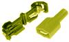 AIV 560680 Abzweigverbinder mit Flachstecker - gelb - 2,5 / 4,0 qmm - 10 Set