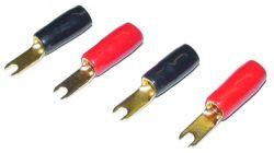 AIV 650221 Gabelkabelschuh - M3 - Set - 6 qmm - 4 St�ck
