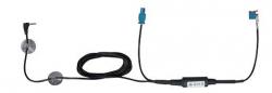 AIV Antennen-Y-Adapter f�r TMC Navigation auf 1x 2,5 / 3,5 mm Klinken-Buchse - FAKRA