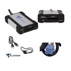 USB / SD / Aux Interface - Citroen / Peugeot - Clarion / VDO OEM Radio - 70570