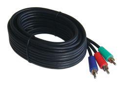 AIV Cinchkabel 3-Kanal YUV / RGB - 5,0 m - schwarz - 700619