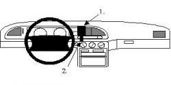 Brodit ProClip - Fahrzeughalterung - Ford Mondeo (93-96) - 852011