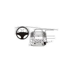 Brodit ProClip - Fahrzeughalterung - Citroen Jumper / Fiat Ducato / Peugeot Boxer (02-06) - 853038