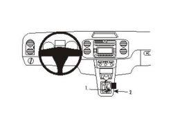 Brodit ProClip - Fahrzeughalterung - VW Golf Plus (05-10) - 833611