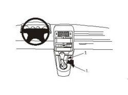 Brodit ProClip - Fahrzeughalterung - Audi A2 / S2 (01-05) - 832839