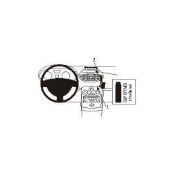 Brodit ProClip - Fahrzeughalterung - Renault Clio III (06-10), Tourer (08-10) - 853799