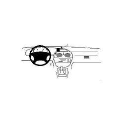 Brodit ProClip - Fahrzeughalterung - Renault Megane (96-99a), Scenic (96-99) - 852289