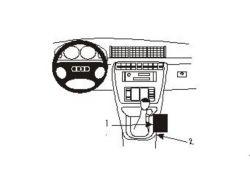 Brodit ProClip - Fahrzeughalterung - Audi A4 (95-01) / S4 (95-012) - 832629
