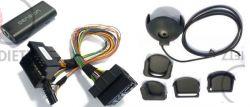 Dension Gateway 100 + Active Cradle - iPod / iPhone / AUX Interface - Ford - Visteon - Textanzeige