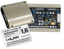 i-sotec i-soamp 4D - 4/2-Kanal Endstufe mit 360 Watt (RMS: 360 Watt)