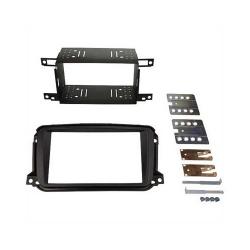 Einbaurahmen Komplett Set f�r Doppel DIN Autoradio in Smart Fortwo (BR451) (ab 10/2010) - Spezial