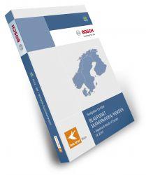 Blaupunkt Tele Atlas Skandinavien / Norden FX 2011 + Hauptverbindungsstra�ennetz Europas