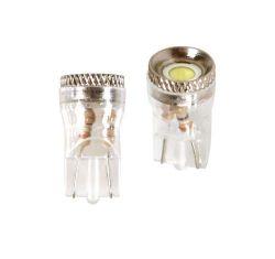 Lampa 58149 - Hyper-LED - breiter Abstrahlwinkel - wei� - 12V / 1W - W2.1x9.5d - 1 Paar