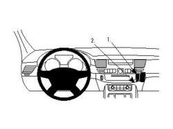 Brodit ProClip - Fahrzeughalterung - Audi A8 (ab 11) - 854606