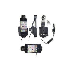 Apple iPhone 4 / 4S Halterung - aktiv - mit USB / KFZ-Kabel - verriegelt - Brodit 535279