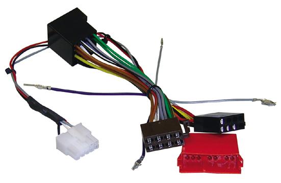 AIV 640681 - Fahrzeugspezifischer Adapter - Audi / Seat / Skoda / VW (ohne Can-Bus) - f&uuml;r 640606