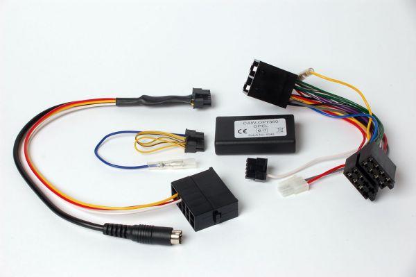 Kenwood Lenkradadapter f&uuml;r Opel CAW-OP7360