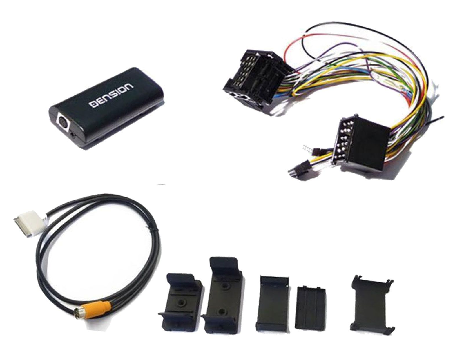 Dension iGateway + Dock Cable - iPod / iPhone / AUX Interface - BMW mit 17 PIN Rundkontakt