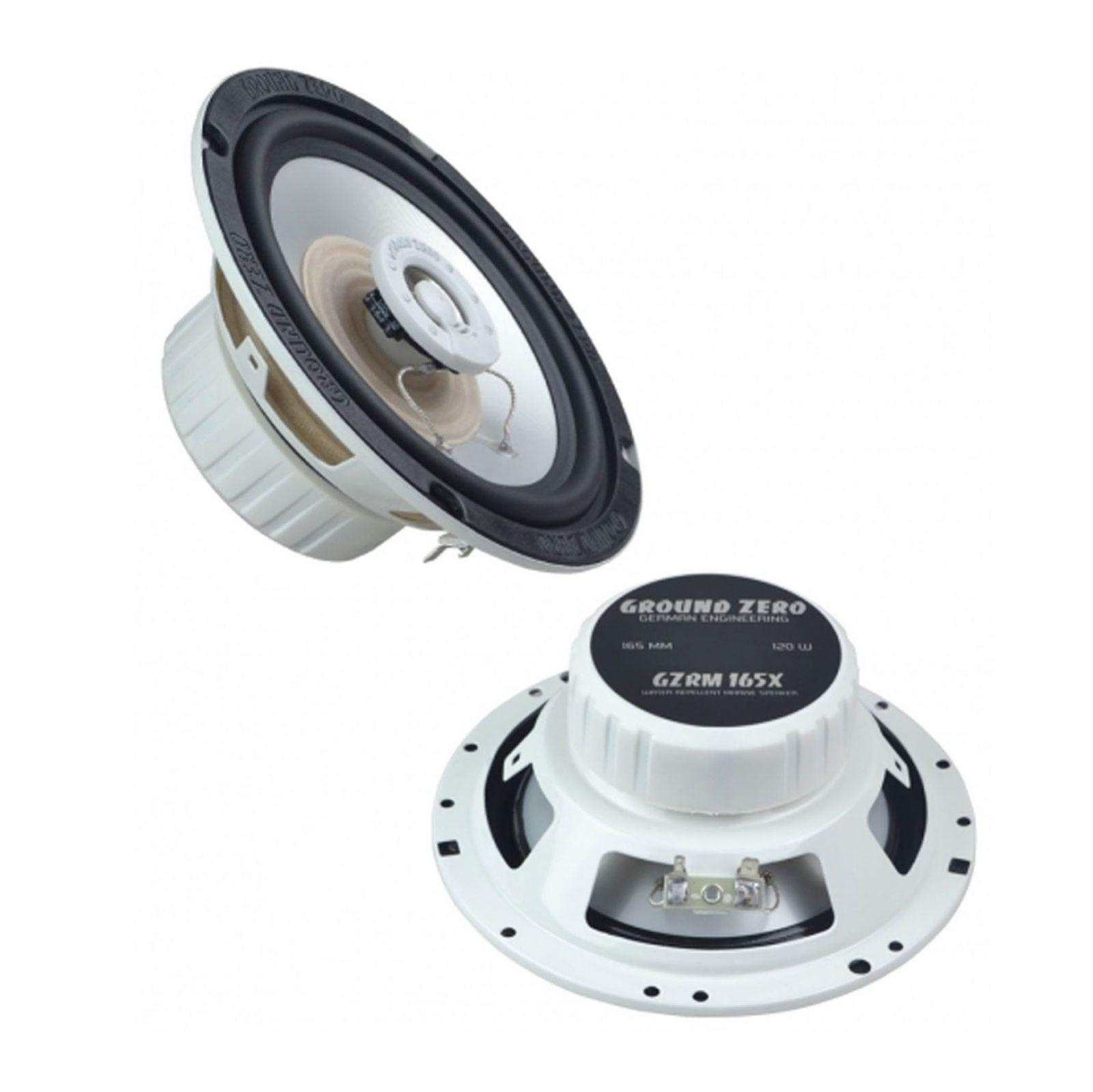 Ground Zero GZRM 165X - 16,5 cm 2-Wege-Lautsprecher mit 120 Watt (RMS: 70 Watt)
