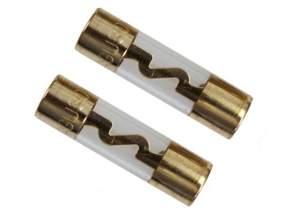 AIV Glassicherungen - 60A - vergoldet - 690615