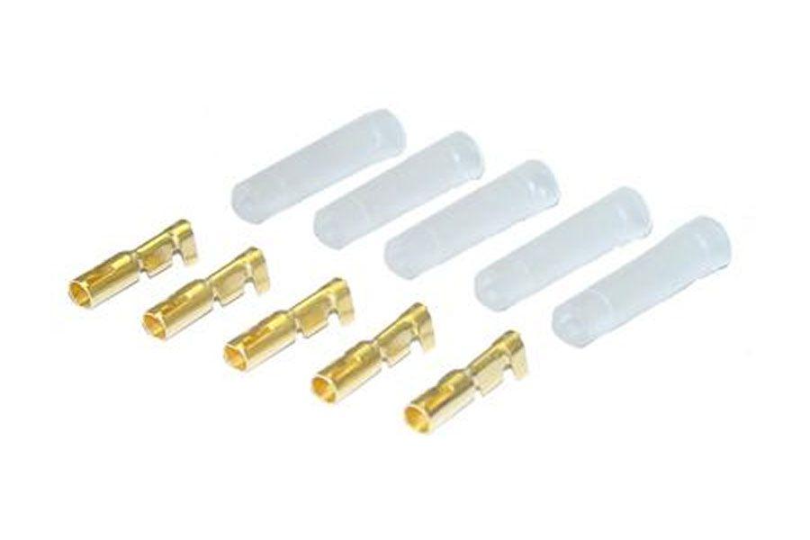 AIV 660736 Rundsteckh�lsen - vergoldet - 1,5 / 2,5 qmm - 50 St�ck