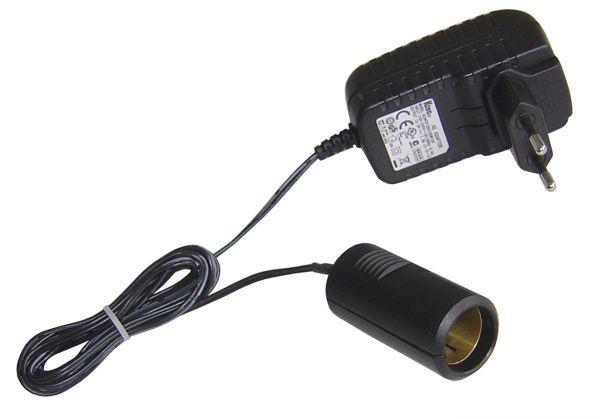 AIV Netzteil 100-240 Volt auf 12 Volt - Zigarettenanz�nder-Buchse (400268)