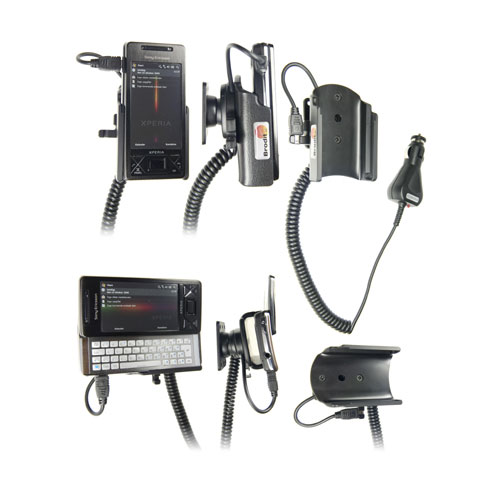 Brodit Handyhalterung - mit KFZ-Kabel - SONY ERICSSON Xperia X1 - 965266 - Restposten