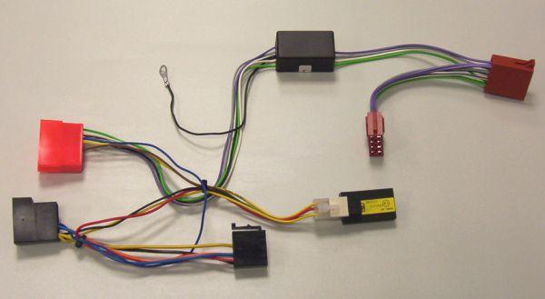 Aktiv-System-Adapter - Audi - ISO 8polig auf Mini-ISO (inkl. CAN-BUS Interface Zündung) - AIV 630091