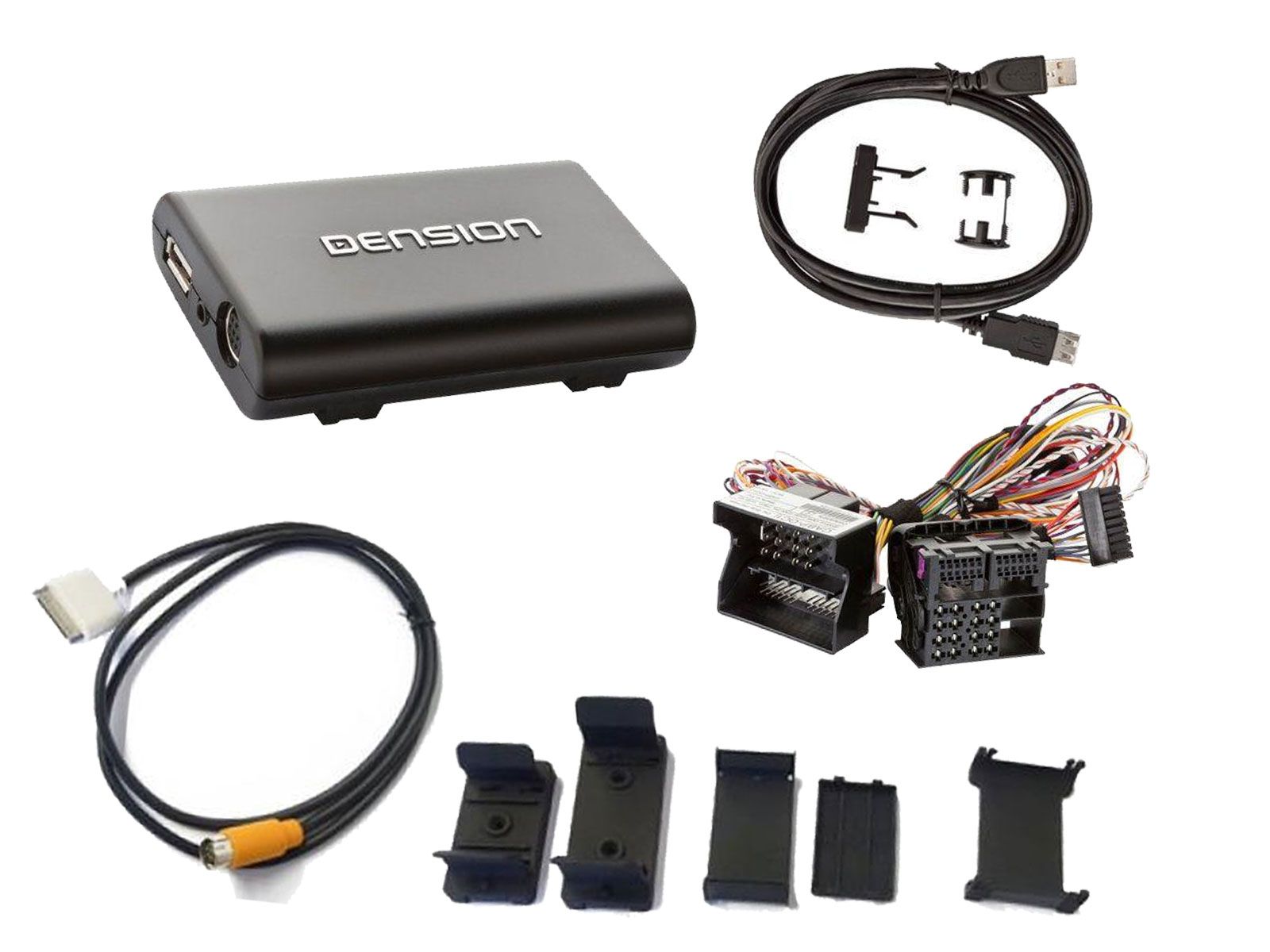 Dension Gateway 300 + Dock Cable - iPod / iPhone / USB / AUX Interface - Opel (Quadlock) - CD30