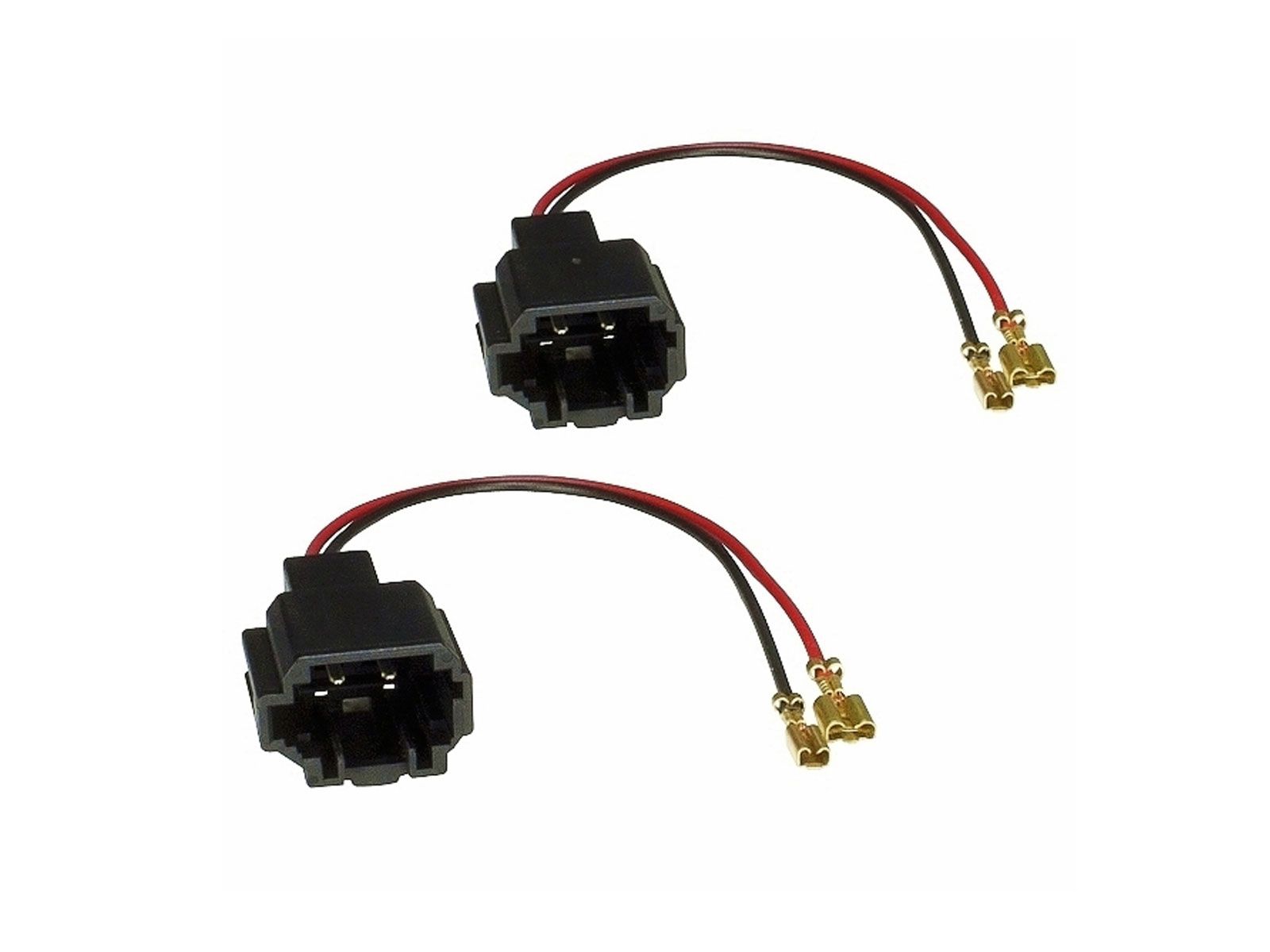 Lautsprecheradapter Alfa Romeo, Fiat, Lancia, Peugeot, Citroen - schwarz
