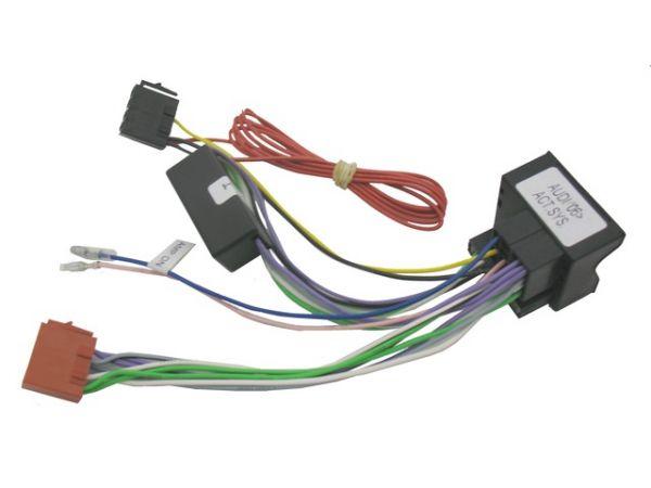 Aktiv-System-Adapter - Audi - ISO 8polig auf Quad Lock - AIV 630114