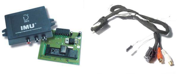 Dietz 1510+1504 - IMU Profi Multimedia Interface - VW - RNS 510 - mit Ger&auml;testeuerung
