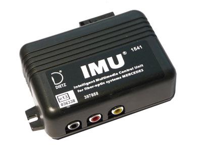 Dietz 1541 - IMU Multimedia Interface - Mercedes - Comand APS NTG2 (16:9) MOST Lichtl. Navigation