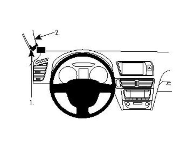Brodit ProClip - Fahrzeughalterung - Audi Q5 (09-10) - 804265