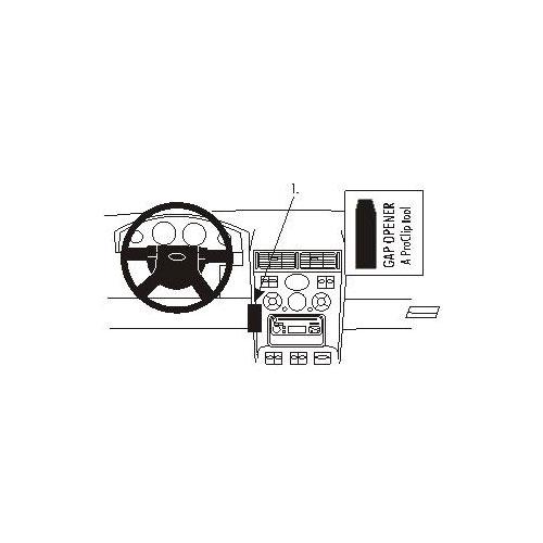 Brodit ProClip - Fahrzeughalterung - Ford Mondeo (01-03) - 853260 - Restposten