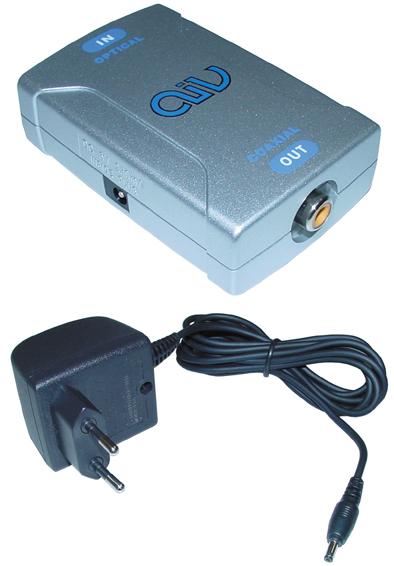 AIV Digital Konverter Wandler - optisch IN - koaxial OUT - 910703