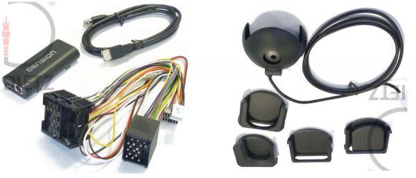 Dension Gateway Lite + Active Cradle - iPod / iPhone / USB Interface - BMW 17 PIN Rundkontaktstecker