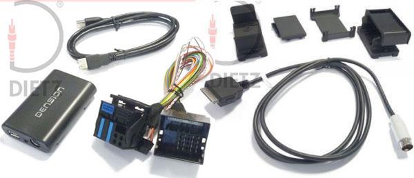 Dension Gateway 300 + Active Cradle - iPod / iPhone / USB / AUX Interface - Ford - Visteon 6000CD