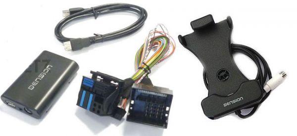 Dension Gateway 300 + 5G Cradle - iPod / iPhone / USB / AUX Interface - Ford - Visteon 5000C, 6000C