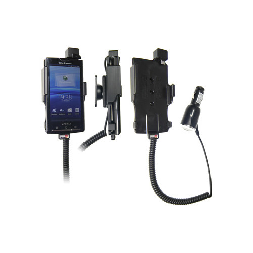 Brodit Handyhalterung - mit KFZ-Kabel - SONY ERICSSON Xperia X10 - 512137 - Restposten