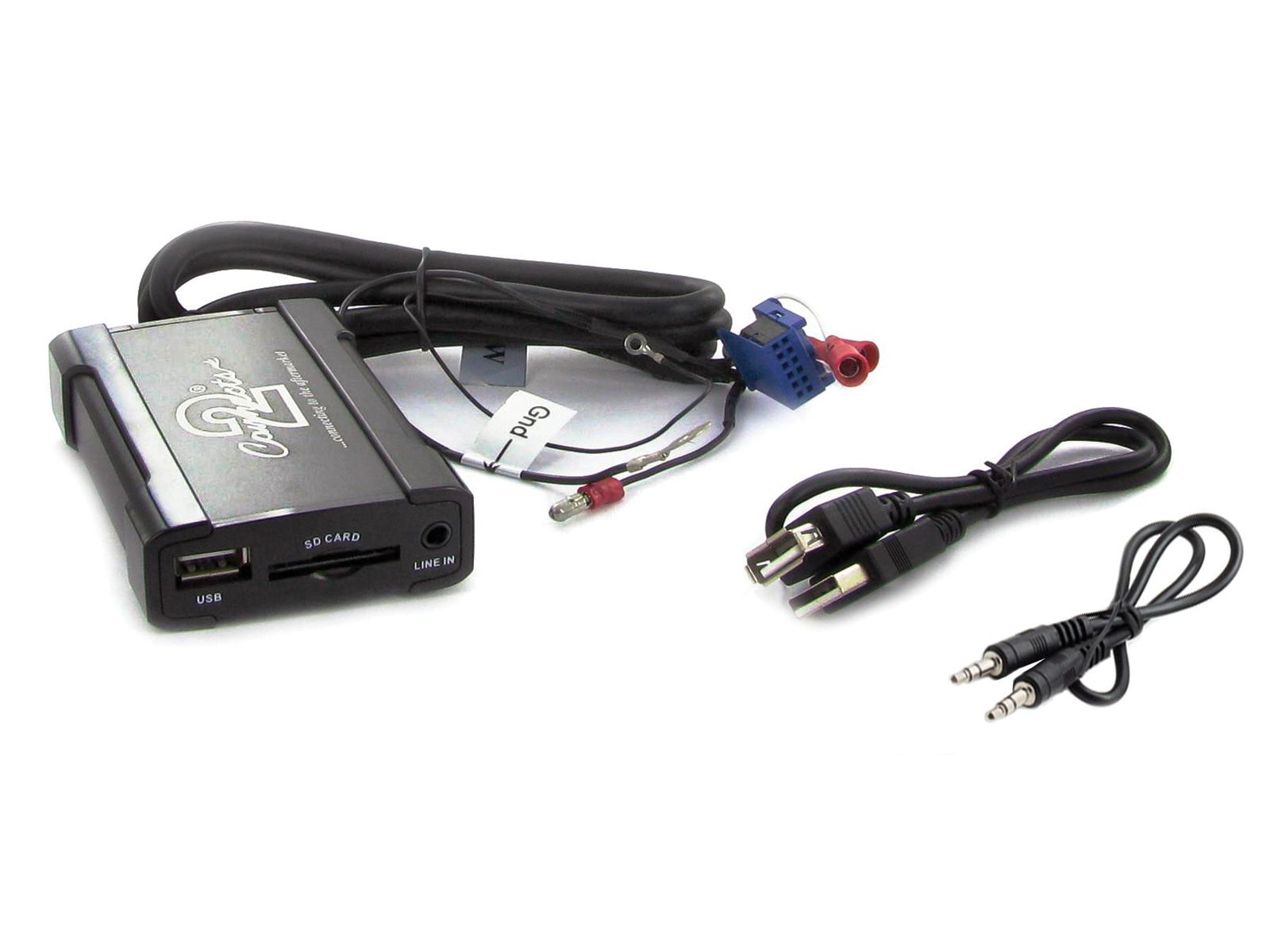 Connects2 USB / SD / AUX-In Interface f�r Seat Altea, Leon (ab 2005, Quadlock) - CTASTUSB002