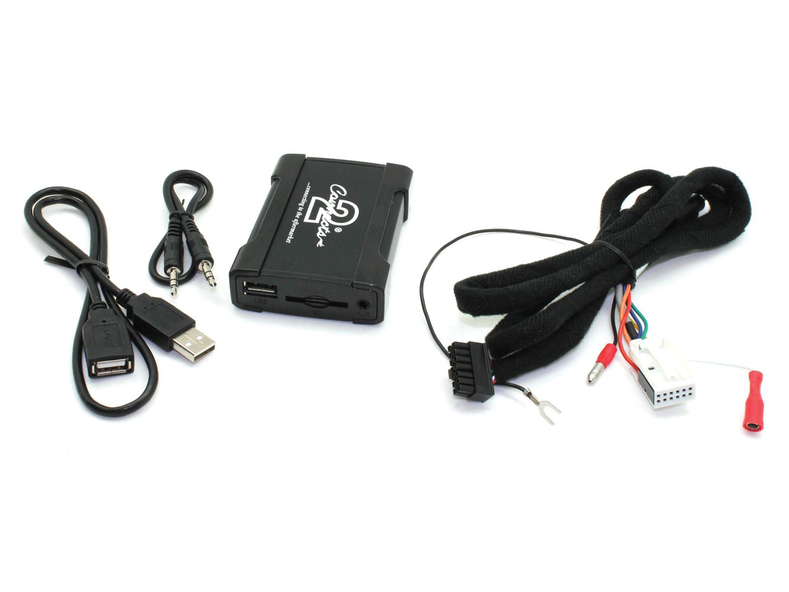 Connects2 USB / SD / AUX-In Interface f�r Skoda Fabia, Octavia (ab 2005, Quadlock) - CTASKUSB003